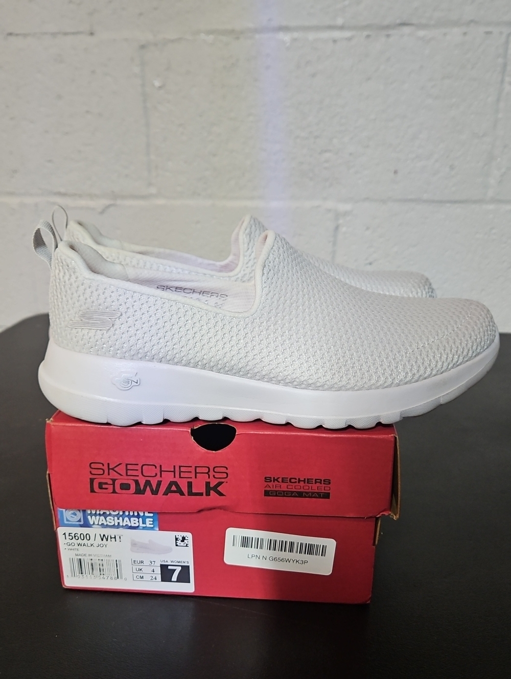 Skechers Women's Slip-On Sneakers in White